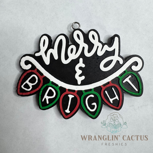 Merry & Bright Freshie Mold