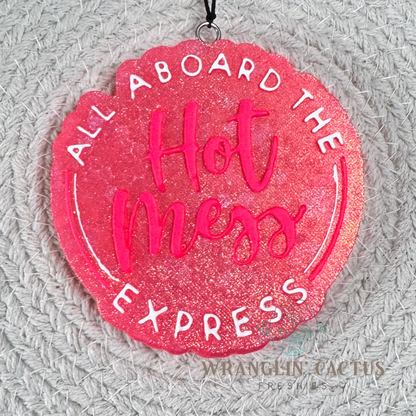Hot Mess Express Freshie Mold
