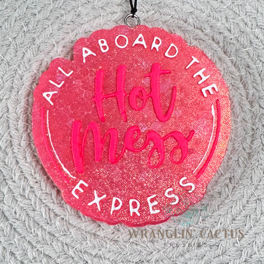 Hot Mess Express Freshie Mold