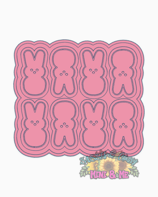 Peeps Wax Melt Mold