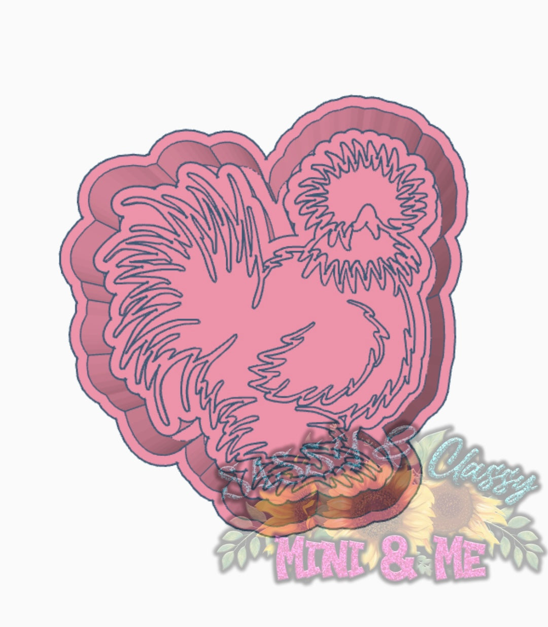 Silkie Chicken Freshie Mold