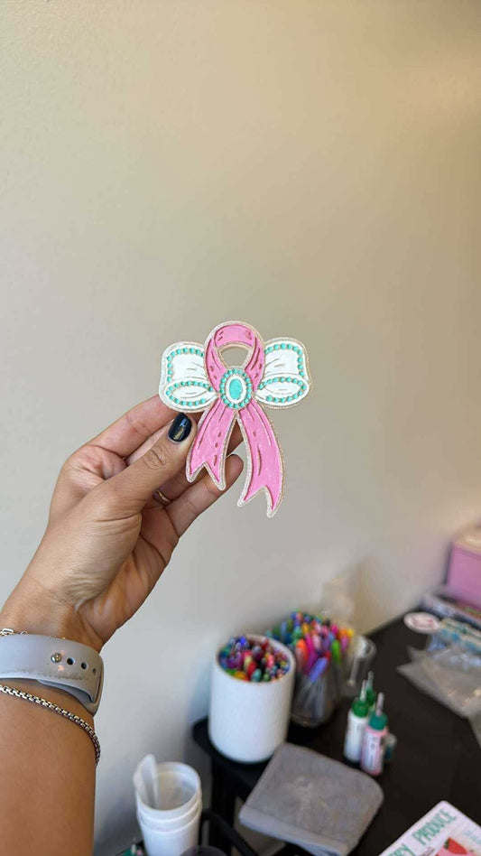 Bow Awareness Ribbon Freshie Mold