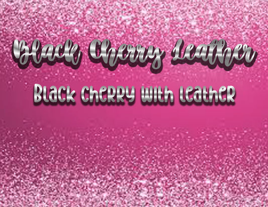 Black Cherry Leather Scented Aroma Beads