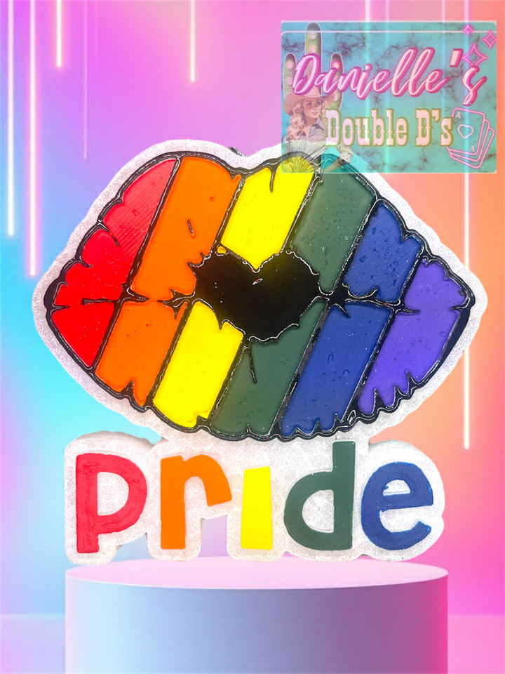 Pride Lips Freshie Mold