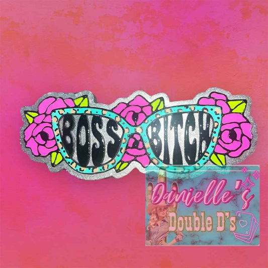 Boss Bitch Sunglasses Freshie Mold