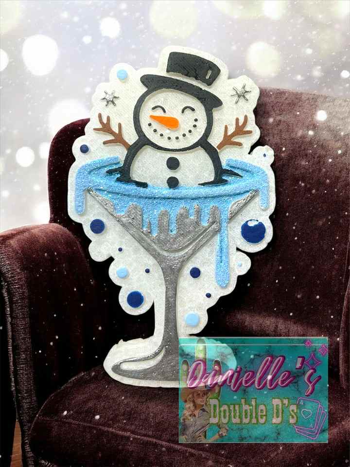 Snow Tini Freshie Mold