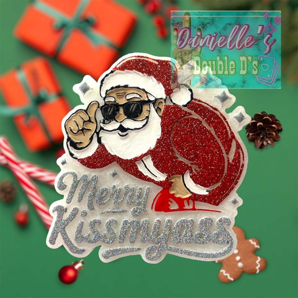 Merry Kissmyass Freshie Mold
