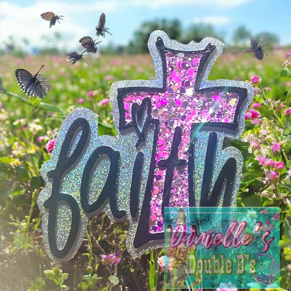 Faith Cross Freshie Mold