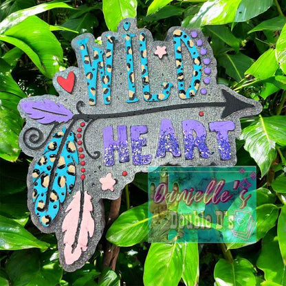 Wild Heart Freshie Mold