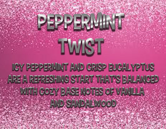 Peppermint Twist Scented Aroma Beads