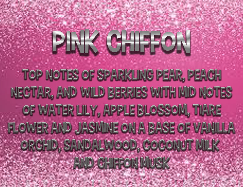 Pink Chiffon Scented Aroma Beads